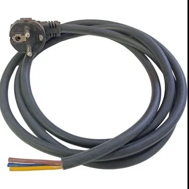 3*2,50 MM 2 MT FİŞ BASKILI TTR KABLO Siyah - 1